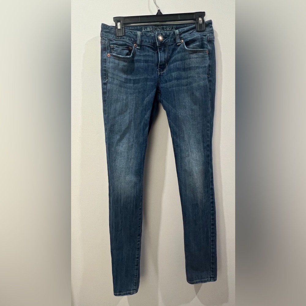 American Eagle Outfitters Blue Skinny Jeans